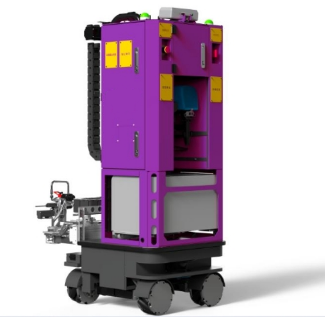 Latex Paint Spraying Robot