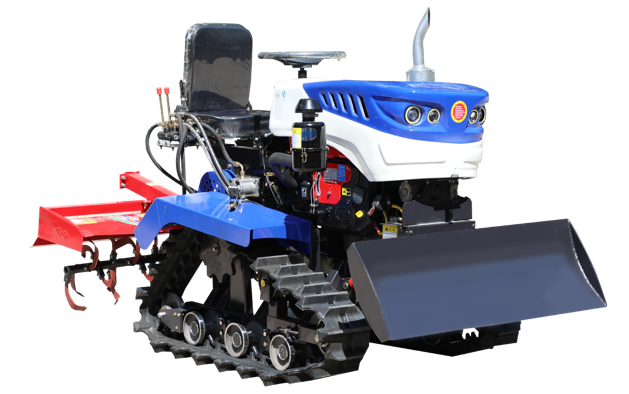 35 HORSEPOWER WATER AND DROUGHT DUAL PURPOSE RIDING TRACKED TRACTOR