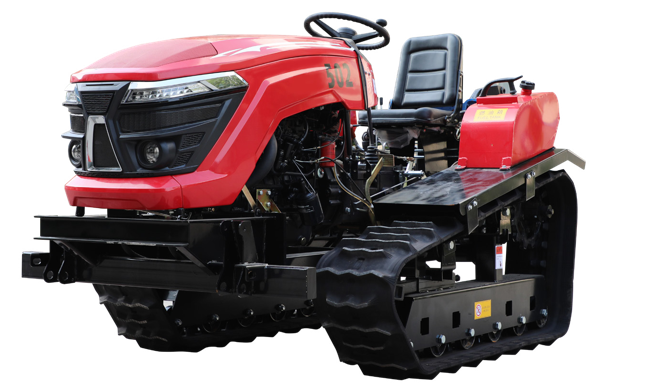 50 HORSEPOWER WATER AND DROUGHT DUAL PURPOSE RIDING TRACKED TRACTOR