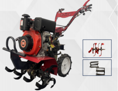 4WD Front-Mounted Paddy Field Rotary Tiller