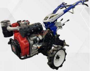 4WD Direct-Mount Paddy Field Tiller (Model 186)